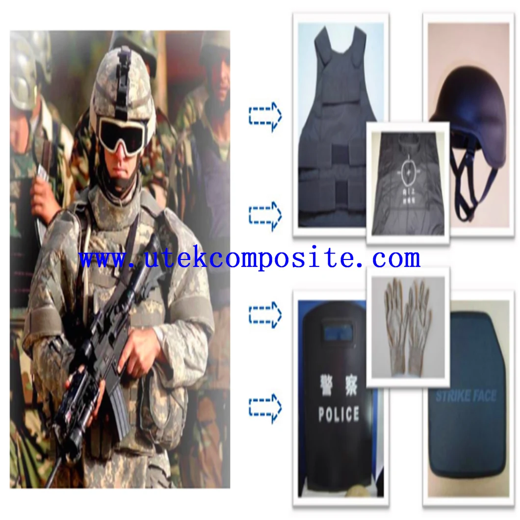 High Performance 145G/M2 UHMWPE Fiber Unidirectional Fabric for Tactical Uniforms