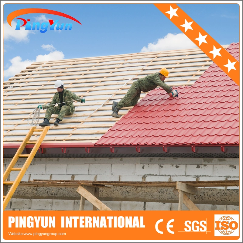 Wholesale Construction Materials 4 Layer Carbon Fiber Spanish ASA PVC Roofing Shinglestiles/Sheet