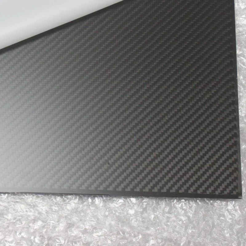 3K Plain Weave and Glossy Finish Carbon Fiber Sheet