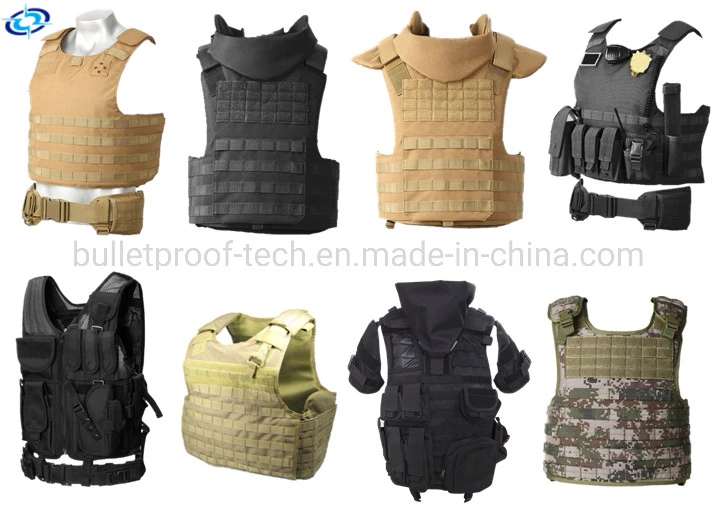 837 Aramid Nij Standard Tactical Vest Bulletproof Vest Molle Tactical Ballistic Vest Body Armor