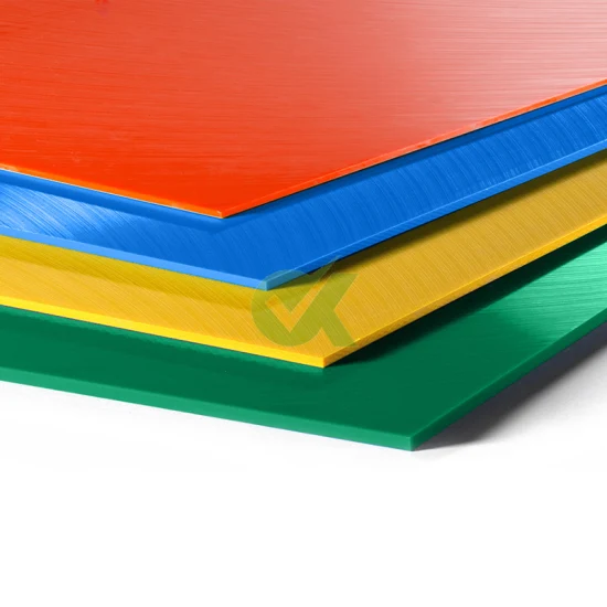 Manufacturers of Large UV-Resistant Thickness Colors Orange Yellow Green Red White Black UHMW Sheet 4X8 for Sale